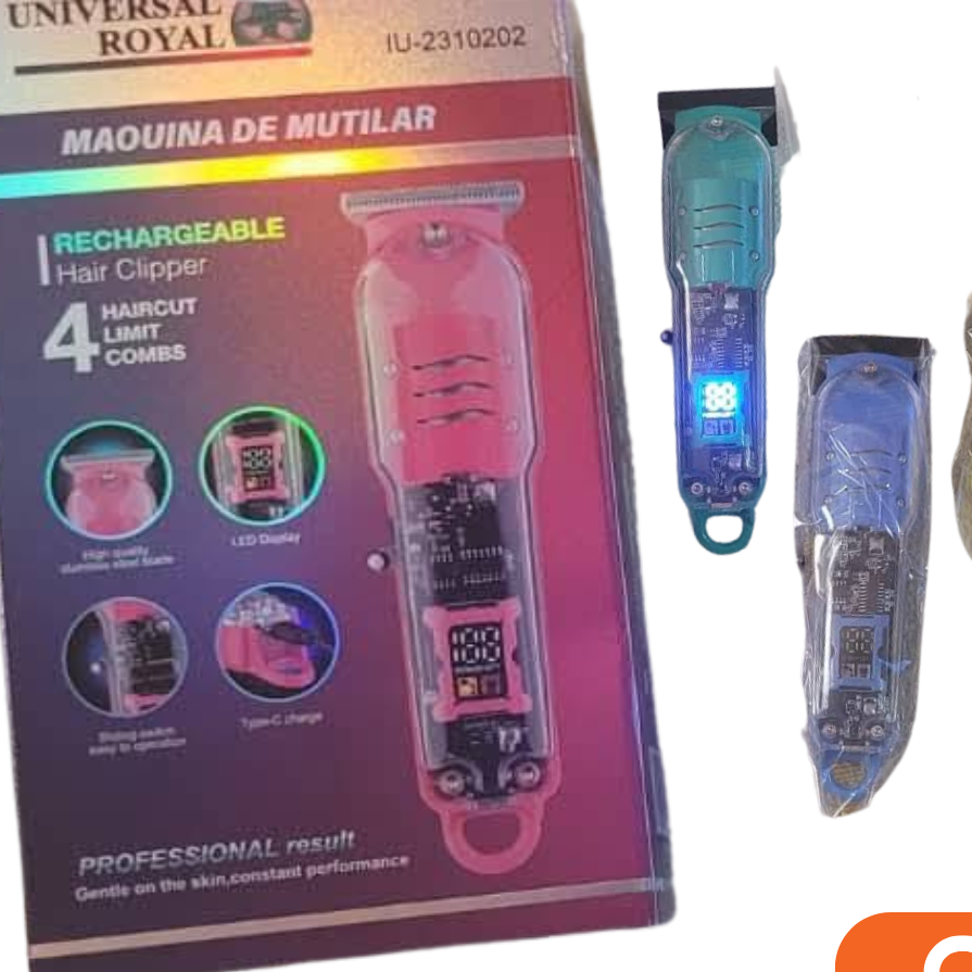 Máquina de Afeitar Portátil USB