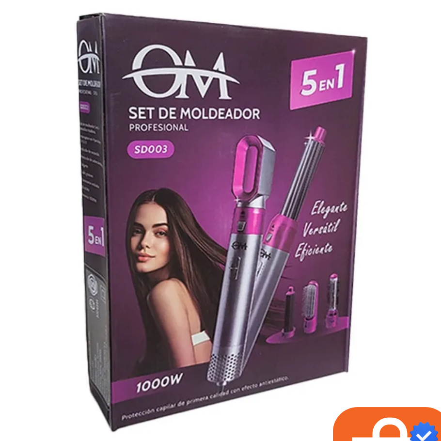 Moldeador De Cabello 5en1 Electrico
